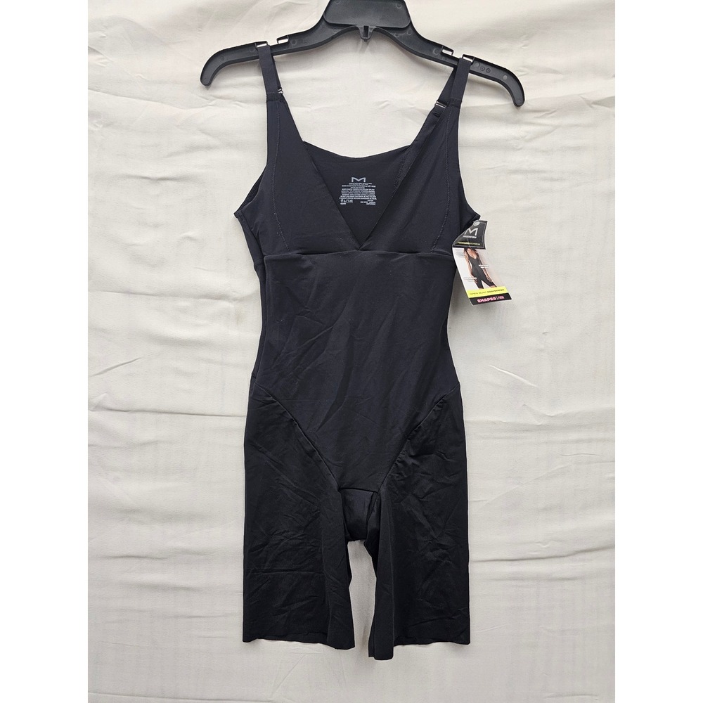 Maidenform Womens Open Bust Shapewear Body Shaper Nylon Blend Casual Size Small